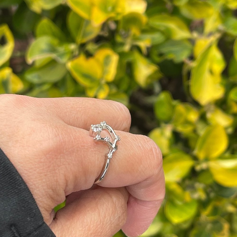 Horoscope / Zodiac / Constellation Ring 18K Gold Plated